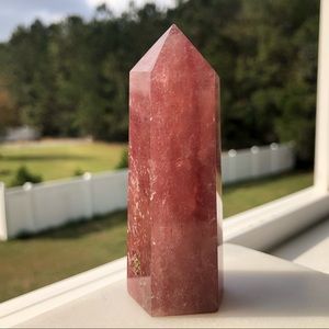 Strawberry Quartz Tower